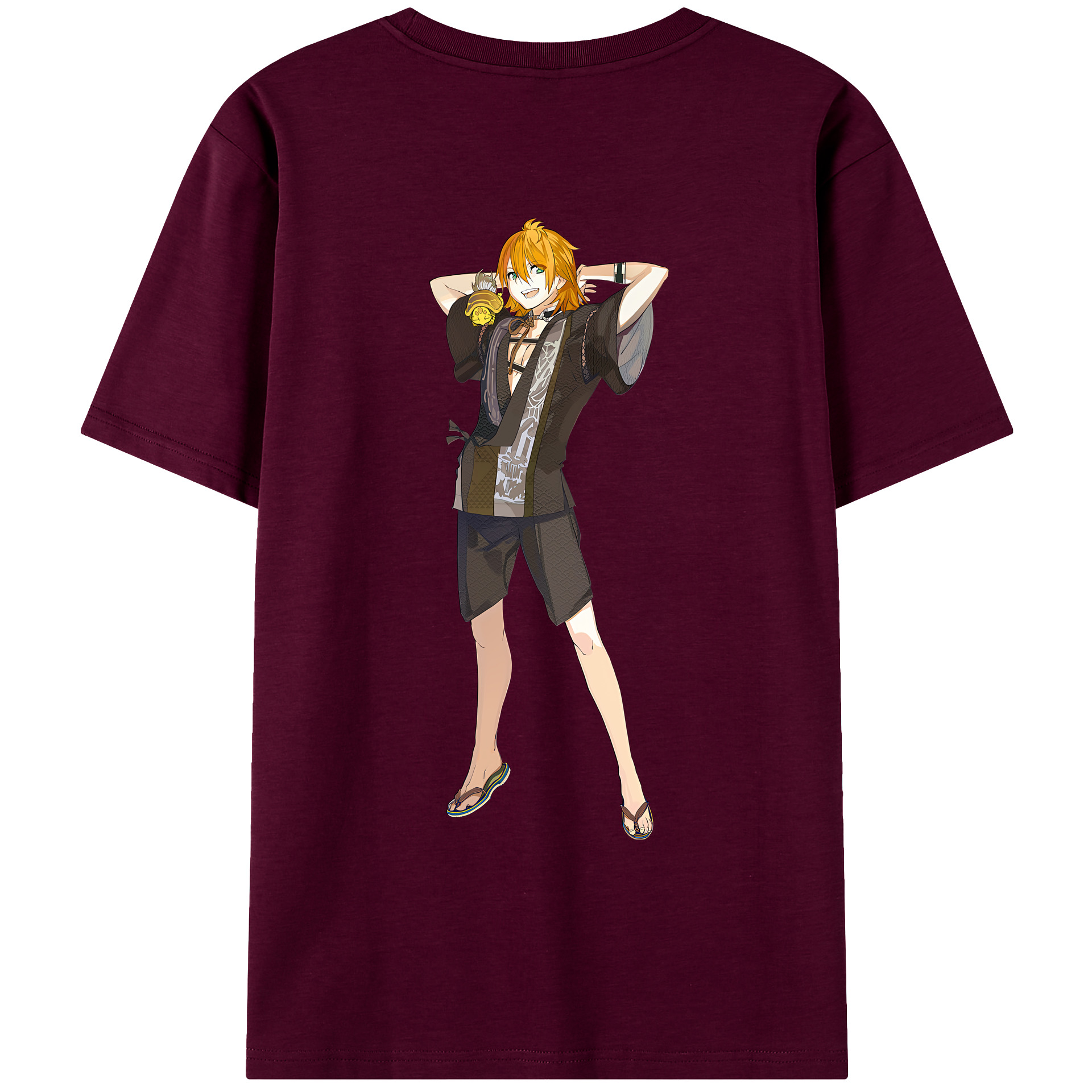 （画像用） 刀剣乱舞 Touken Ranbu レディース半袖Tシャツ(バックプリント)